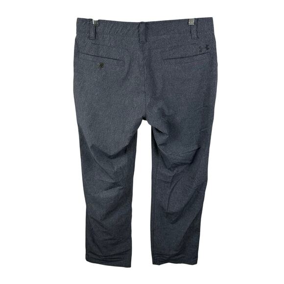 Under Armour Match Play Vented Golf Pants Grey Size 34x32 Breathable Performance - Picture 2 of 13